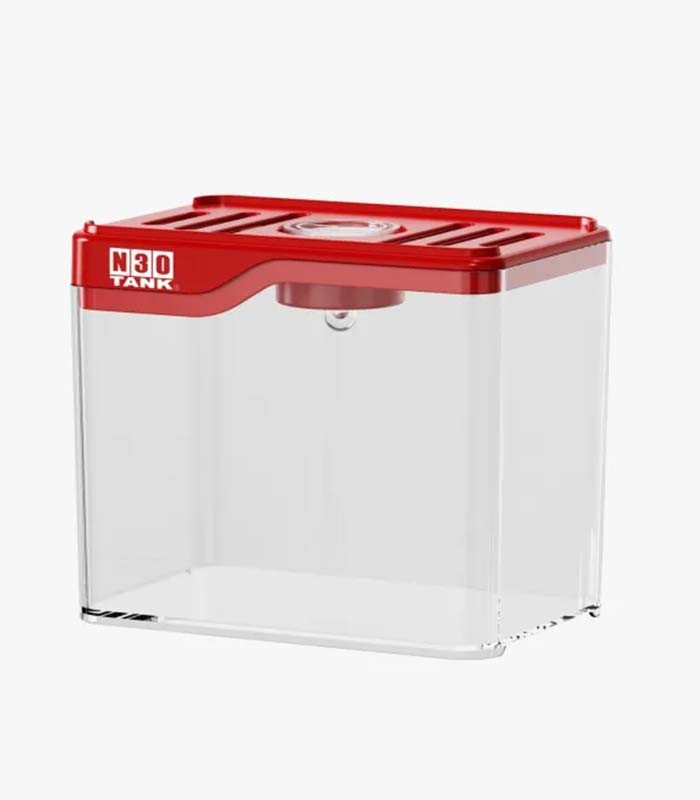 N30 Mini Stack Pods RED (Betta Fish) Tank w/LIGHT FSN0194