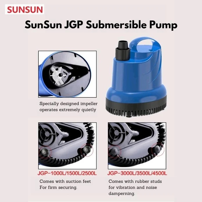 SUNSUN JGP-4500L Submersible Water Pump 4500L/Hr 