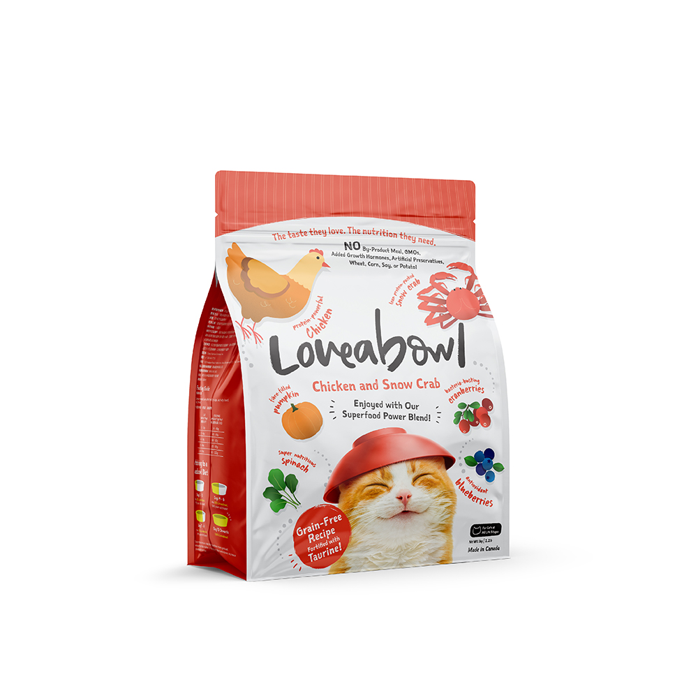 LOVEABOWL CHICKEN CAT FOOD 