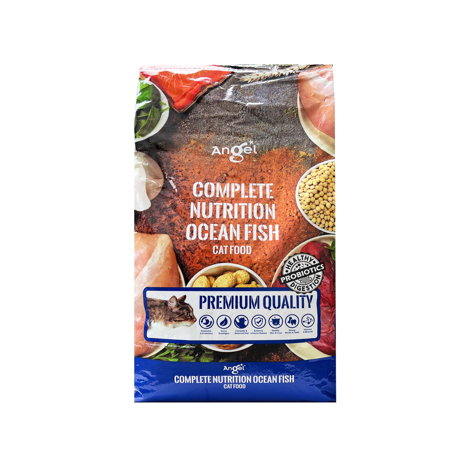 (NEW) Angel -Complete Nutrition Ocean Fish Dry Food 1.1kg