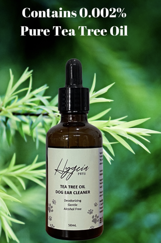 Hygeia Pets Tea Tree Oil Dog Ear Cleaner 50ml
