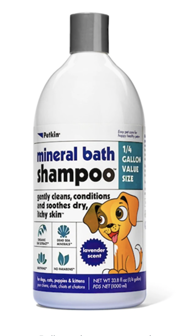 Petkin Mineral Bath Shampoo Lavender 1L