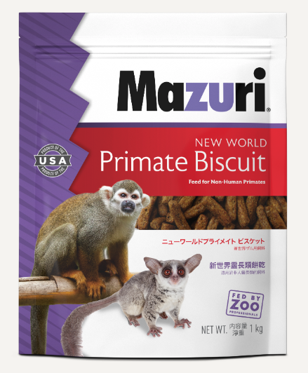 MAZURI® NEW WORLD PRIMATE BISCUIT 1kg #5MA5