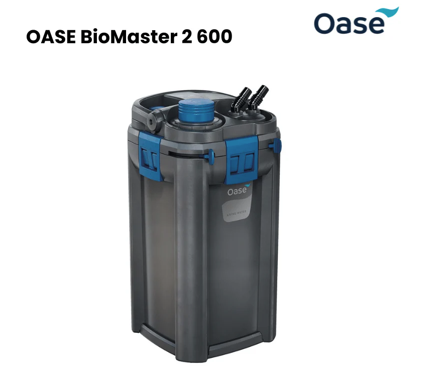 Oase Biomaster 2 600 (w/Innovative PreFilter Function) - External Canister Filter 3yr Warranty (New version!) faster flow !