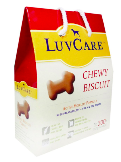 LUV CARE Chewy Biscuit 300g