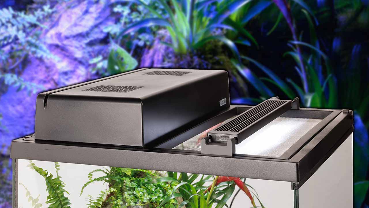 Exo Terra PT2225 NEW Compact Top Mini Terrarium Canopy