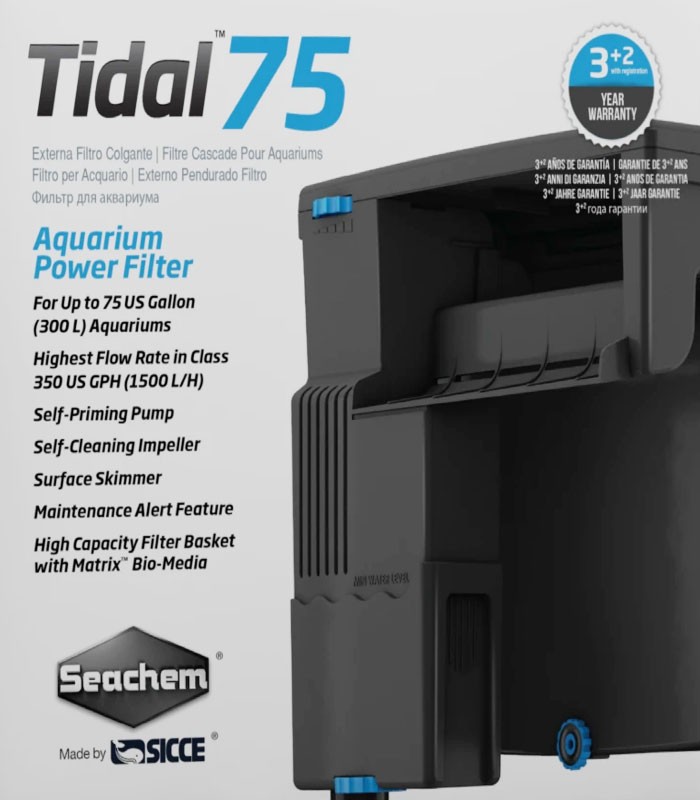 Seachem Tidal™ 75 Power Filters 