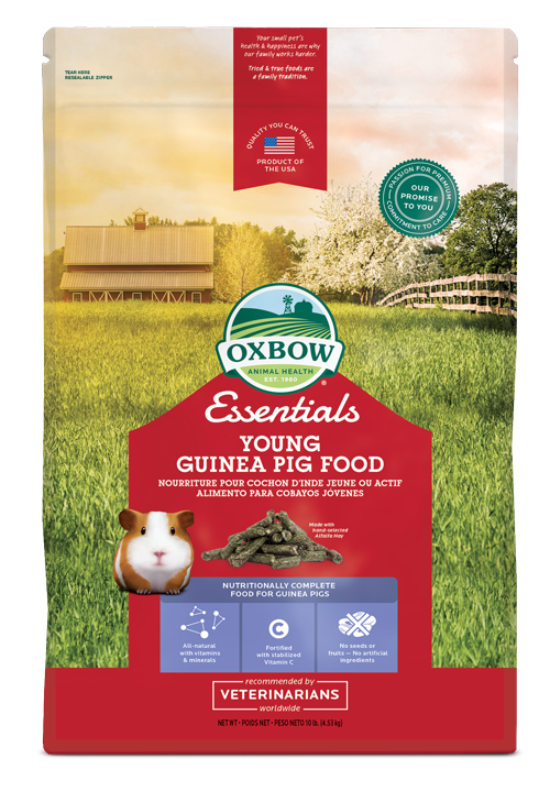OXBOW YOUNG GUINEA PIG FOOD 5LB n 10LB