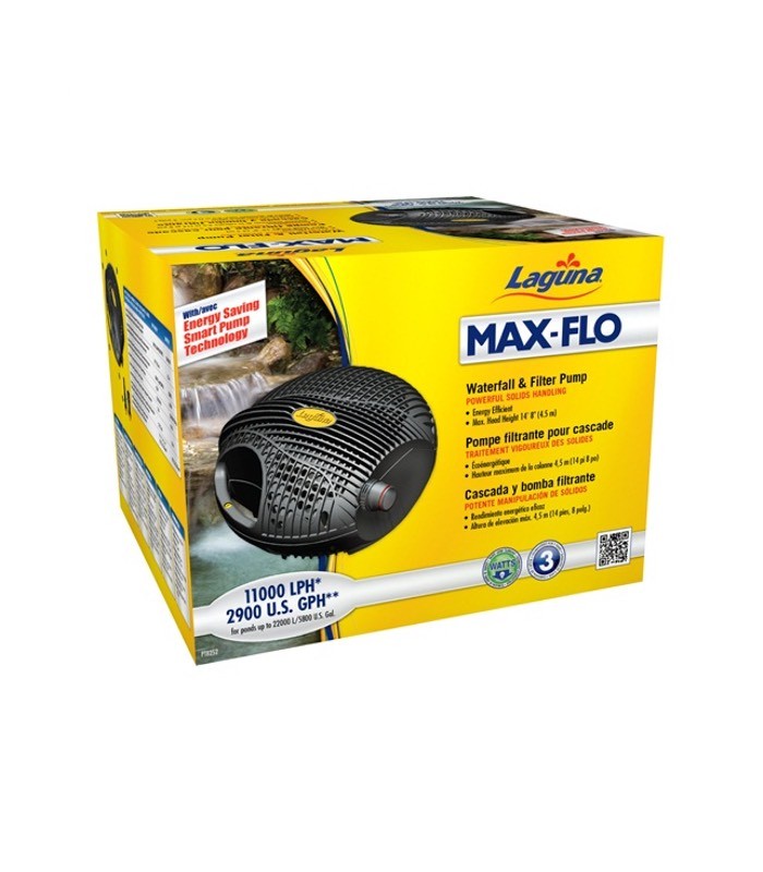 LAGUNA MAX-FLO 2400 WATERFALL & FILTER PUMP PT8248 9,000L