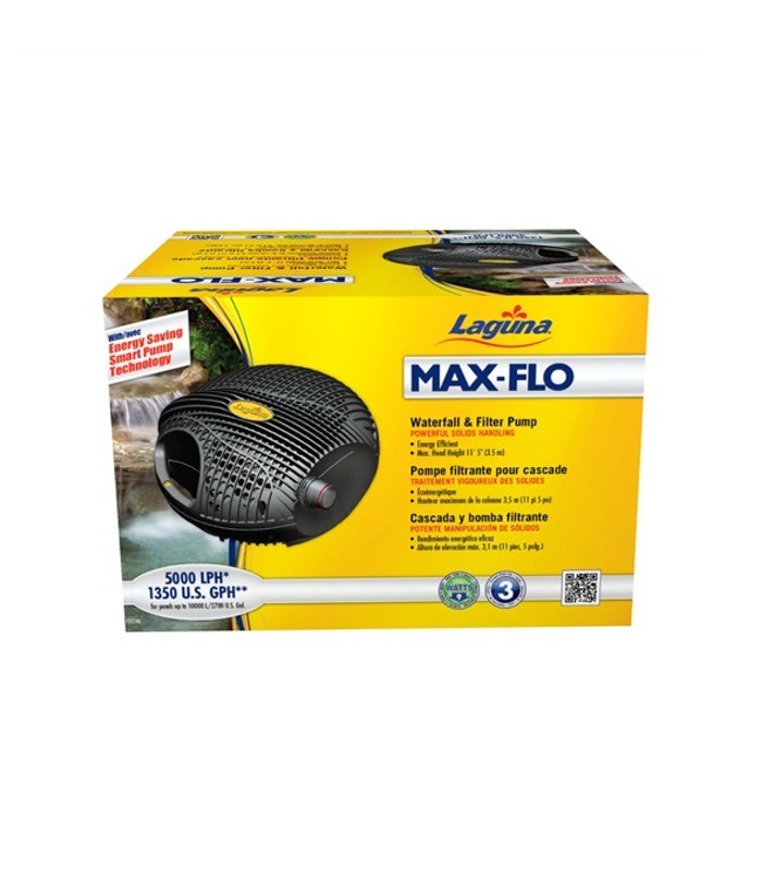 LAGUNA MAX-FLO 1350 WATERFALL & FILTER PUMP PT8240 5,100L
