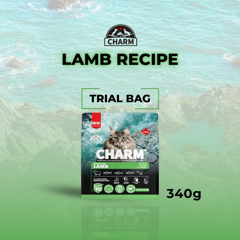 CHARM GRASS-FED LAMB 340g CAT