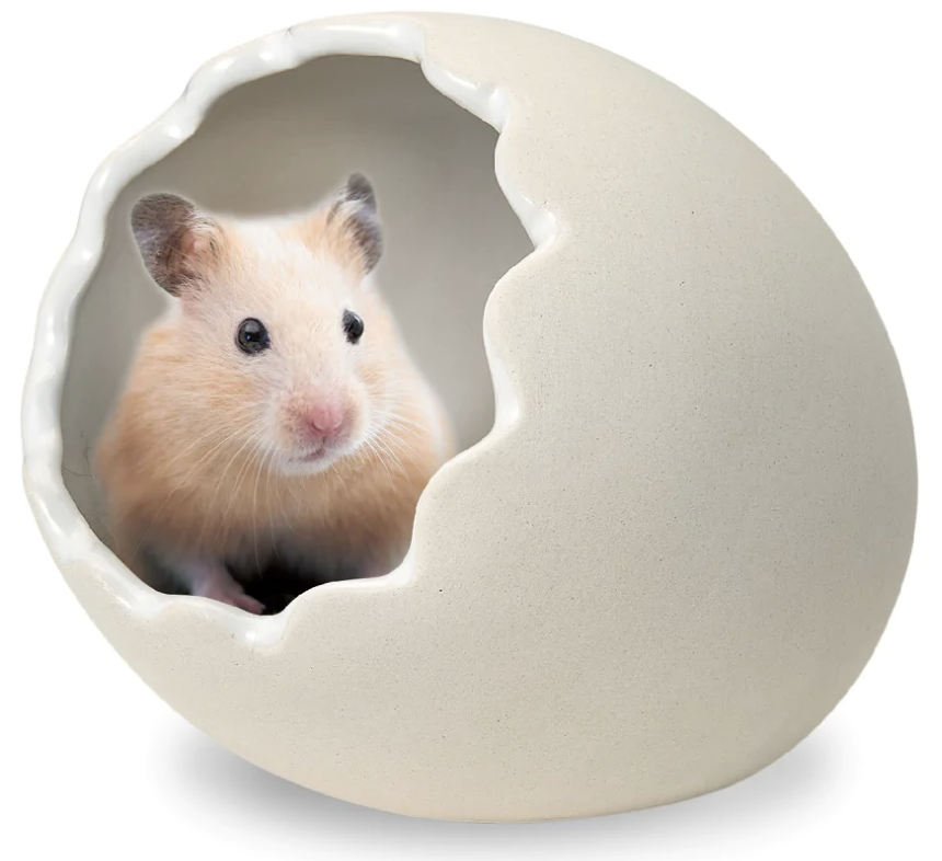Marukan Egg Shape House for Hamsters M (ML337)