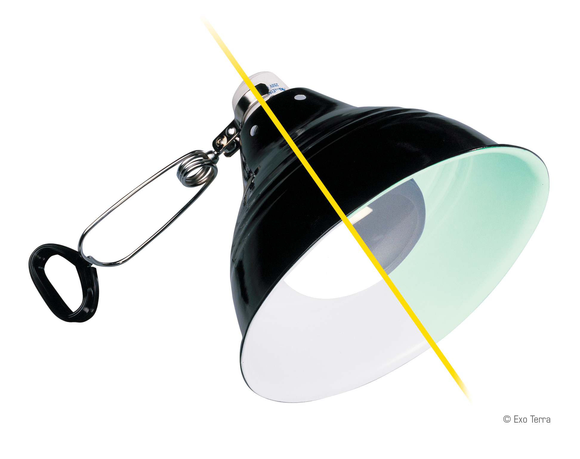 Exo Terra Glow Light Small PT2052 / PORCELAIN CLAMP LAMP + GLOW REFLECTOR 
