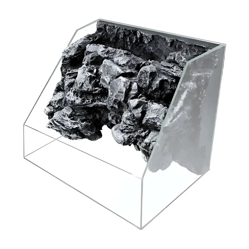  UP AQUA TK Semi Aquascape Tank 60x354x36cm UPTKSA60G (Paludarium Aquarium w/ Foam Background)