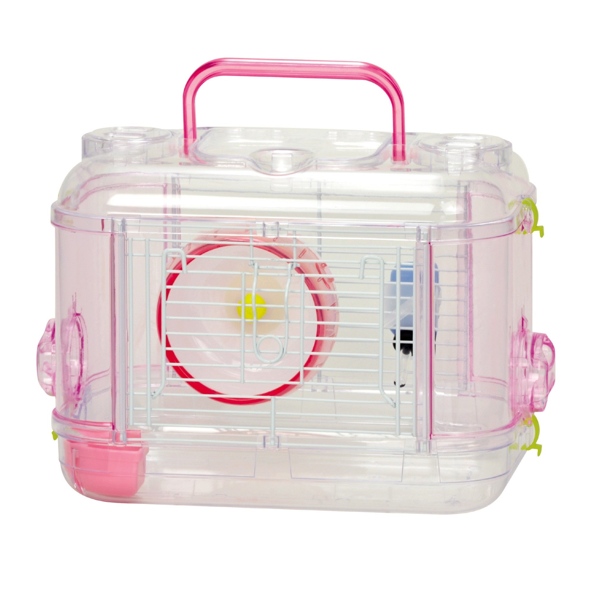 Lilliphut Hamster Mini Cage Green / Pink -TM2013
