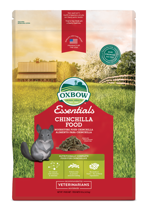 OXBOW CHINCHILLA FOOD 3LB /10Lb 
