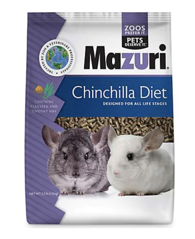 Mazuri Chinchilla Diet 1KG