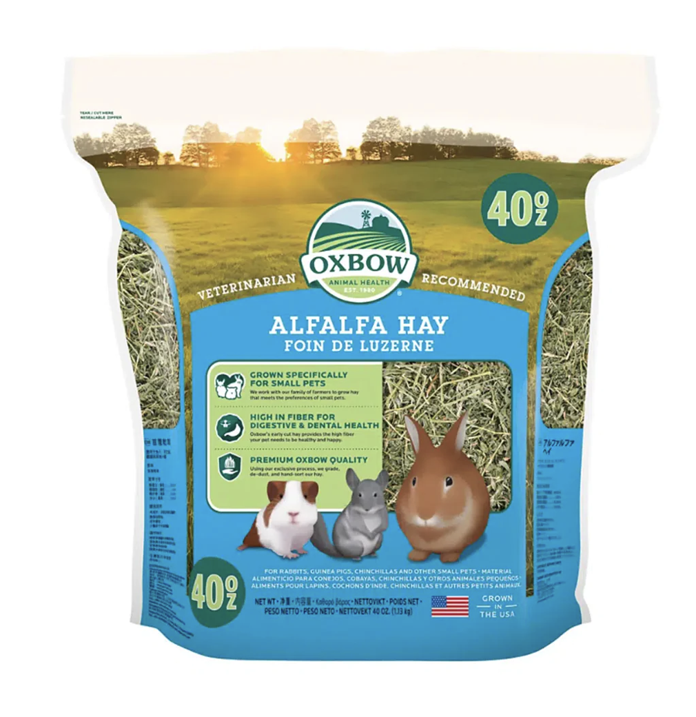 OXBOW ALFALFA HAY 15oz/40oz/144oz