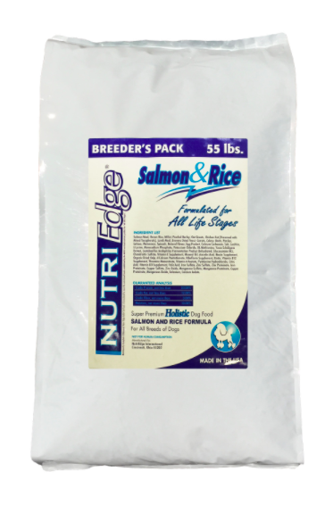 Nutri Edge Holistic Dog Food Salmon and Rice