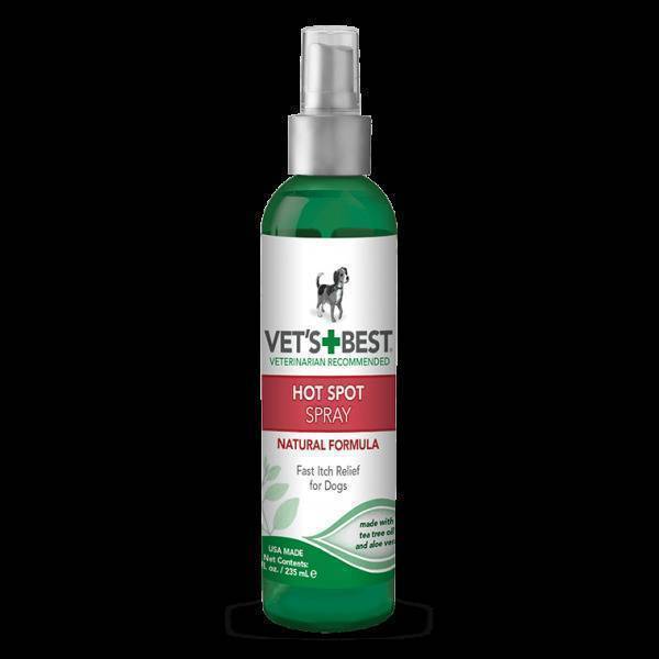Vet's Best Hot Spot Spray for Dogs 8oz Pet Mart