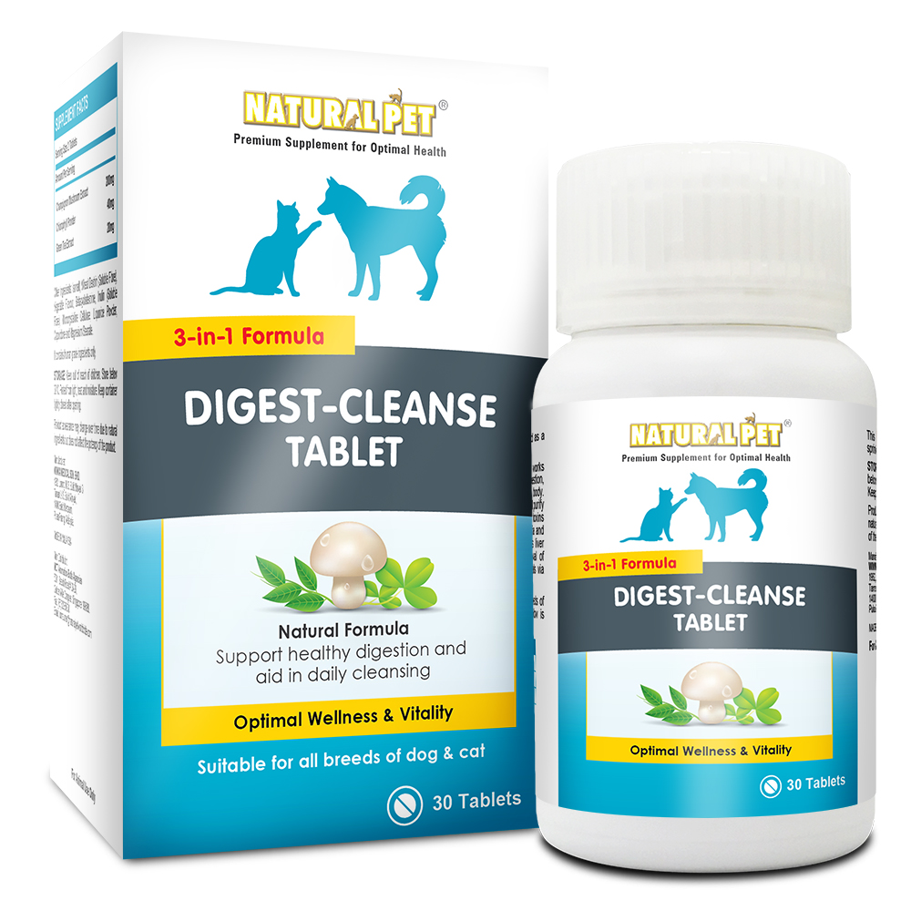 NATURAL PET Digest-Cleanse Tablet