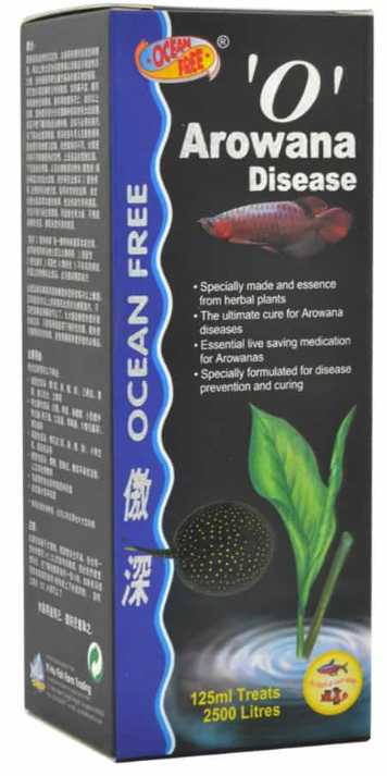 OCEAN FREE 'O' Arowana Disease 500ml Treats 10000L