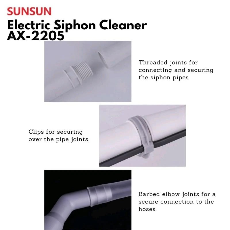SUNSUN AX-2205 Siphon Cleaner SUNAX2205