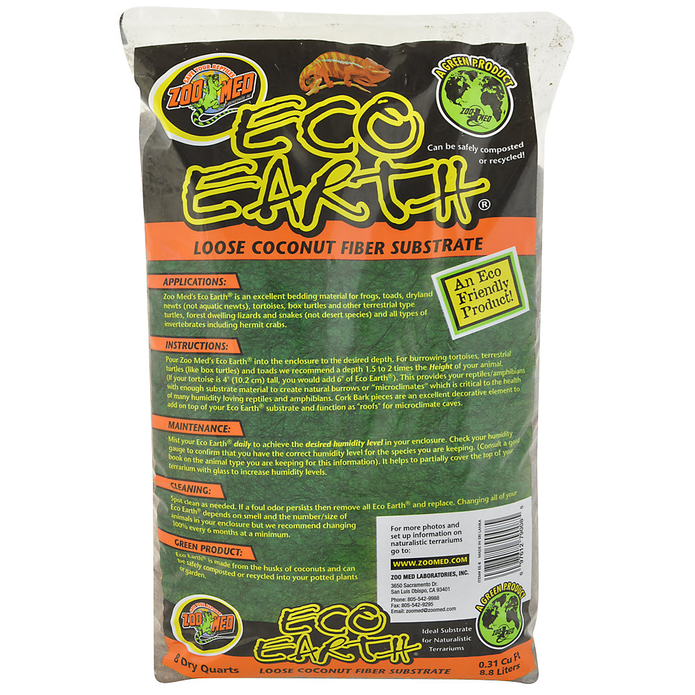ZOOMED Eco Earth® Loose Coconut Fiber Substrate 8.8L
