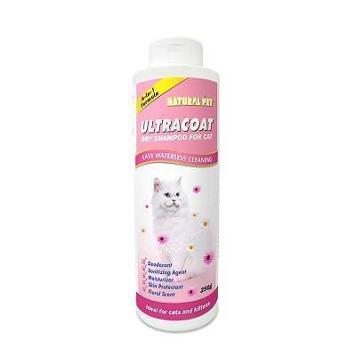 Natural Pet Ultra Coat Dry Shampoo for Dogs 250g