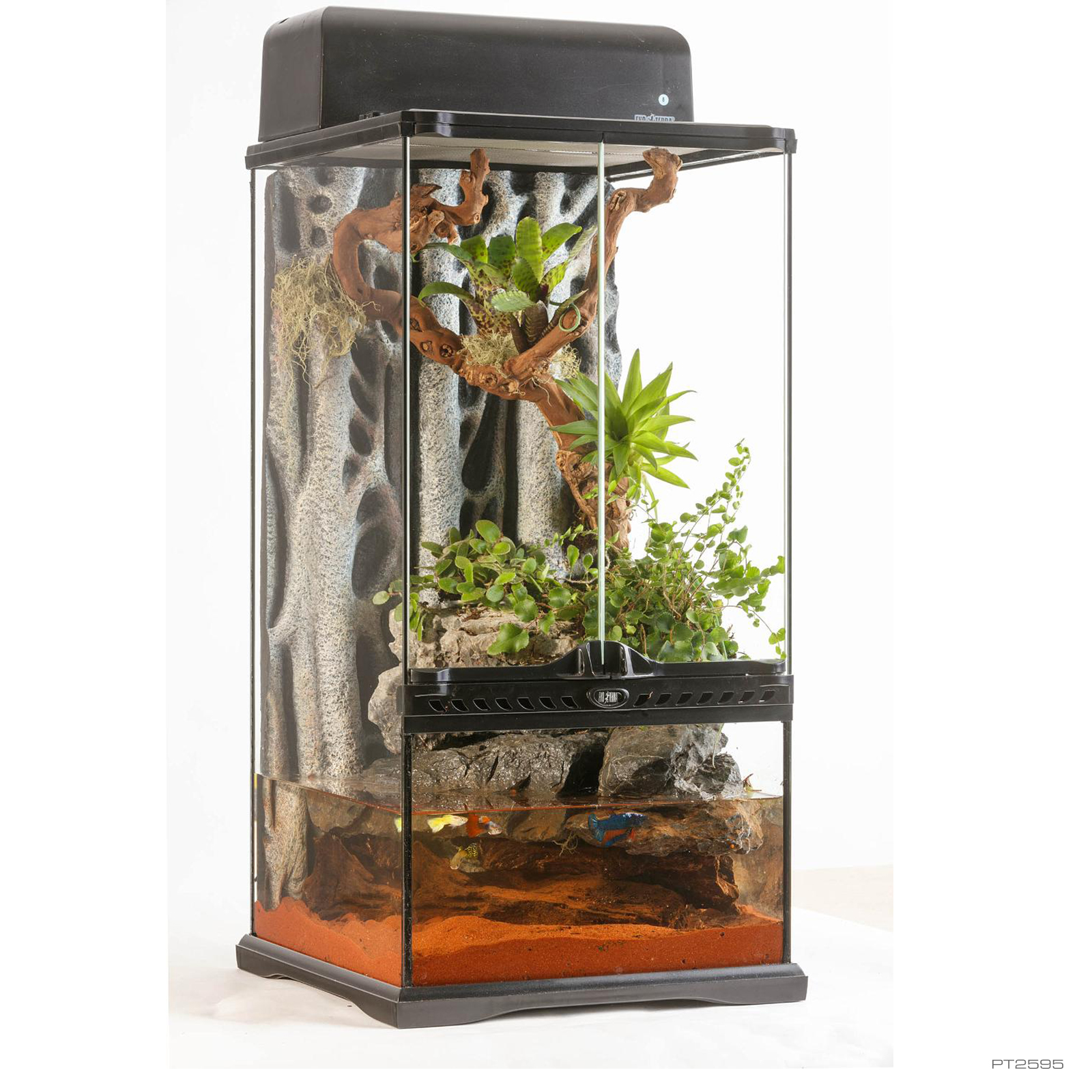 EXO TERRA TERRARIUM MINI X-TALL PT2595 DIMENSIONS (DXWXH) 30 X 30 X 60 cm 12 X 12 X 24 