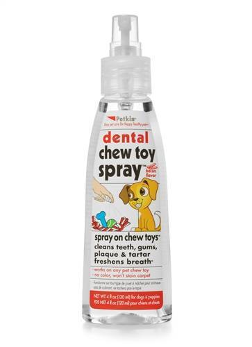 PETKIN Dental Chew Toy Spray 4oz