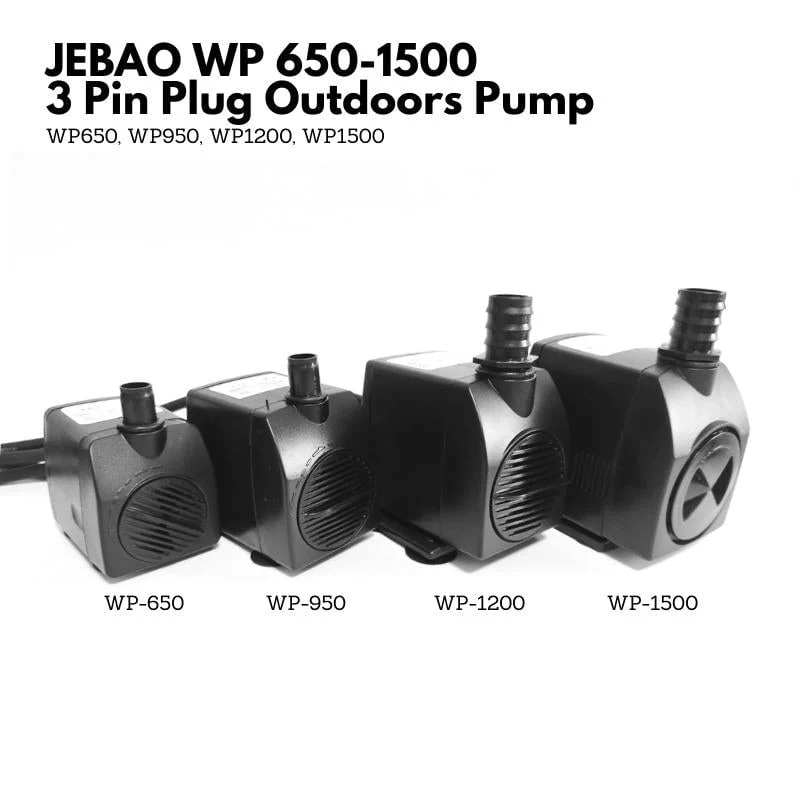 JEBAO WP1500 Outdoors Water Pump 2m Weather Proof Cable