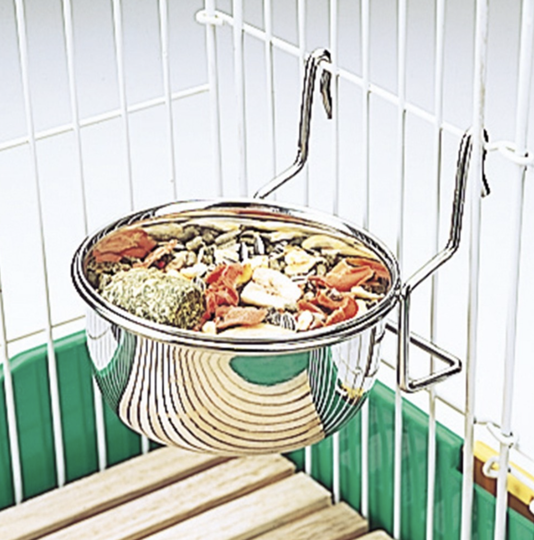 Marukan Stainless Steel Hanging Feeder for Hamster (ES11)