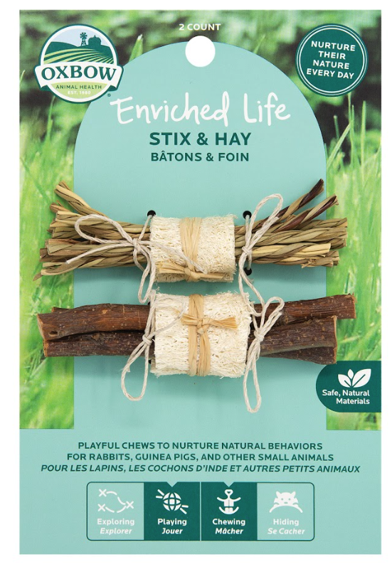 OXBOW Enriched Life Stix & Hay