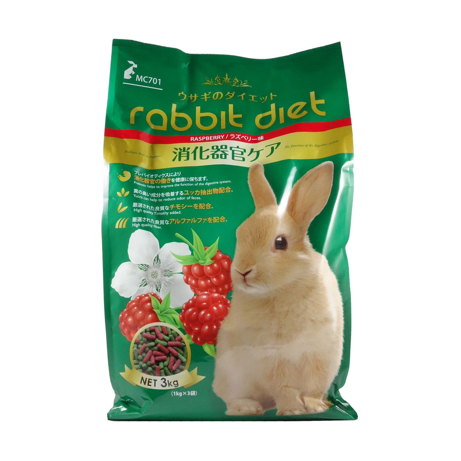 RABBIT DIET Pet Food    3 kg    - 3 Fav