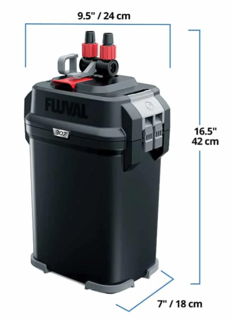 FLUVAL 307 EXTERNAL CANISTER FILTER PUMP A446