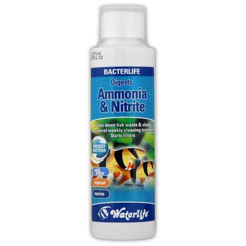 WATERLIFE Bacterlife Digests Ammonia & Nitrite 250ml