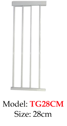 Baby ACE Gate – Safety Metal Gate Extension Panels 28cm