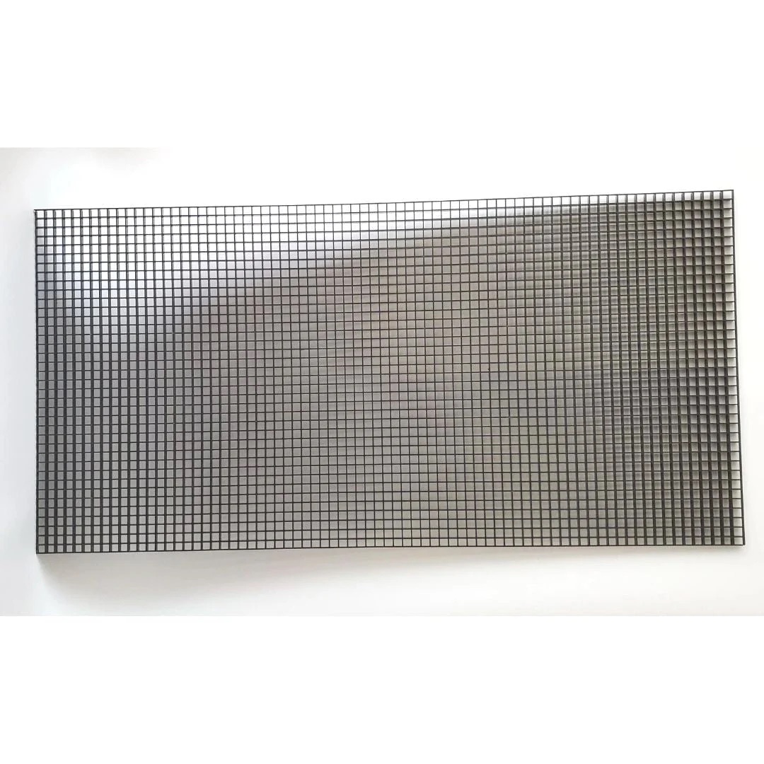 NF Plastic eggcrate filter grilles Black 120 x 60cm