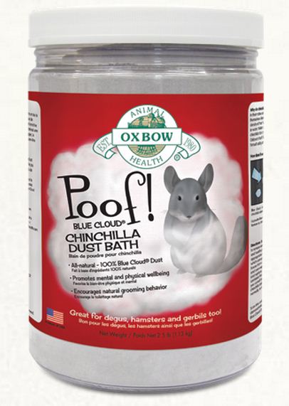 POOF! BLUE CLOUD CHINCHILLA DUST BATH 2.5LB