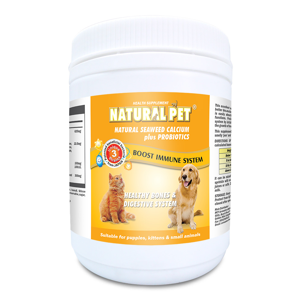 NATURAL PET SEAWEED CALCIUM PLUS PROBIOTICS