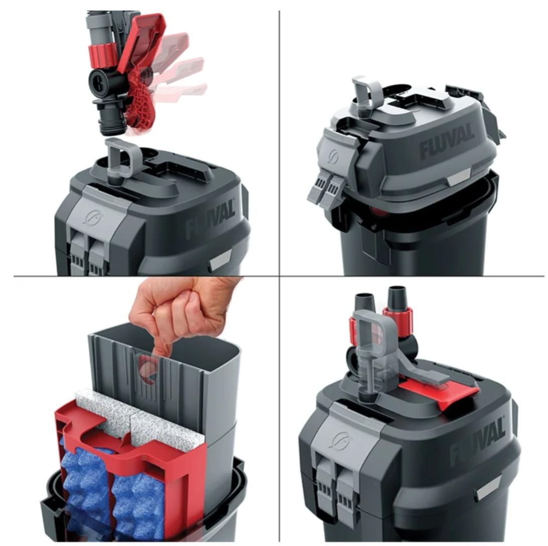 FLUVAL 407 EXTERNAL CANISTER FILTER PUMP A449