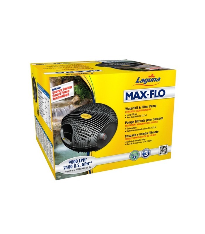 LAGUNA MAX-FLO 2400 WATERFALL & FILTER PUMP PT8248 9,000L