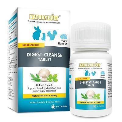 Natural Pet Digest-Cleanse Tablet for Small Animals / Dogs / Cats