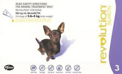 REVOLUATION Spot-On for Dogs n Cats      3pcs in a Box  - 6 TYPES