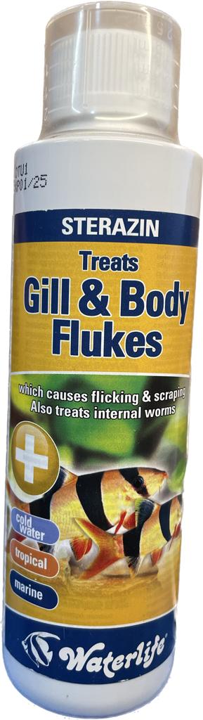 WATERLIFE STERAZIN Gill & Body Flukes 250ml 