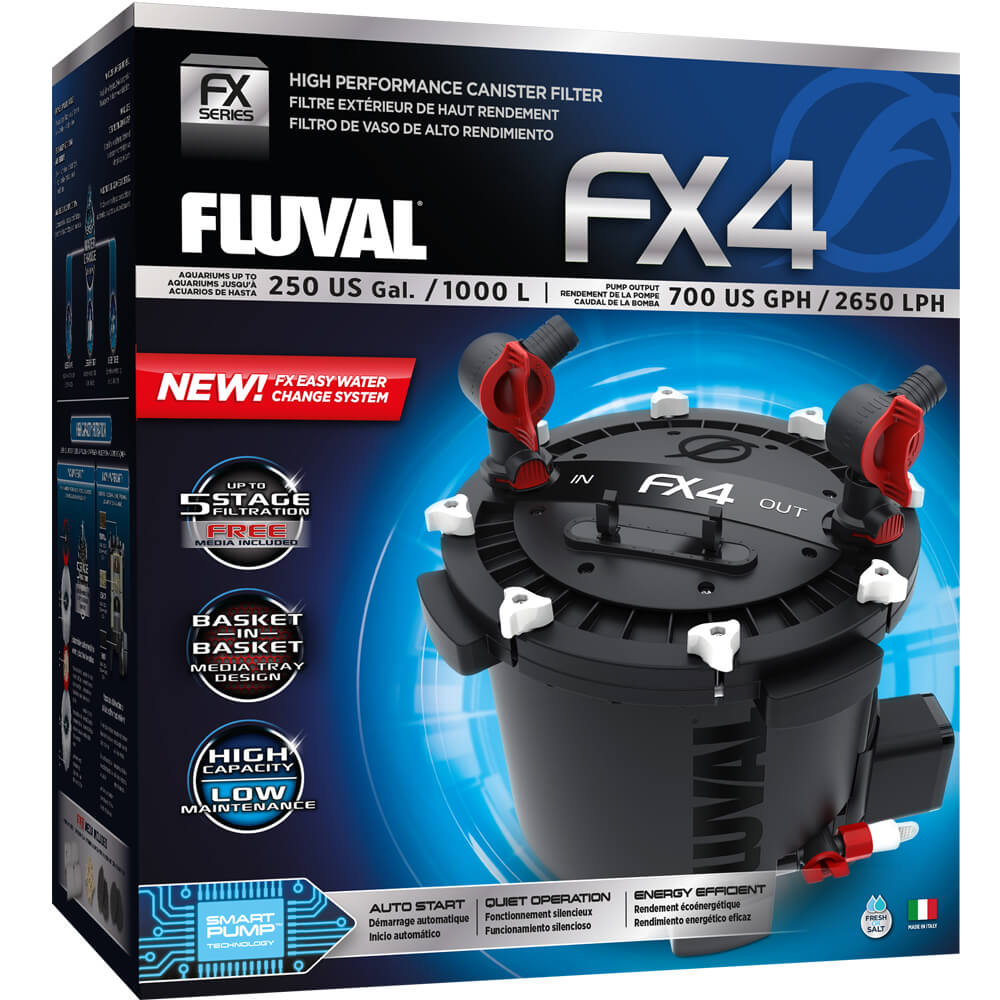 FLUVAL FX4 EXTERNAL CANISTER FILTER PUMP