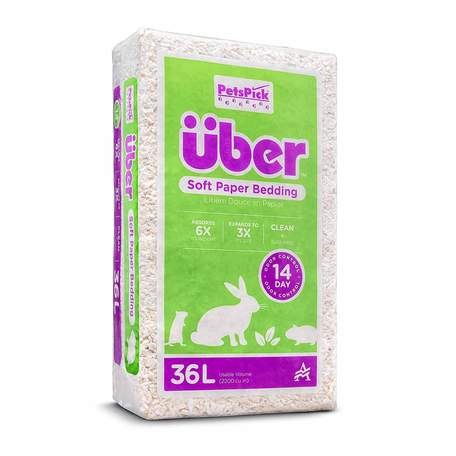 PETS PICK  36L - 56L White Uber Pet Bedding 