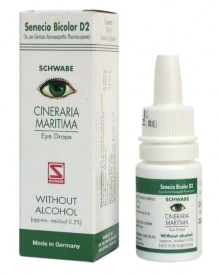 Schwabe Cineraria Maritima Eye Drops 10m Pet Mart