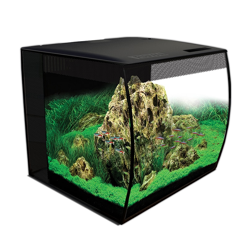 Fluval Flex 34L Aquarium Kit #15004 Black
